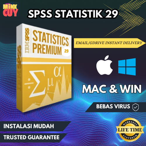 LISENSI SPSS 29 STATISTIK FULL VERSION