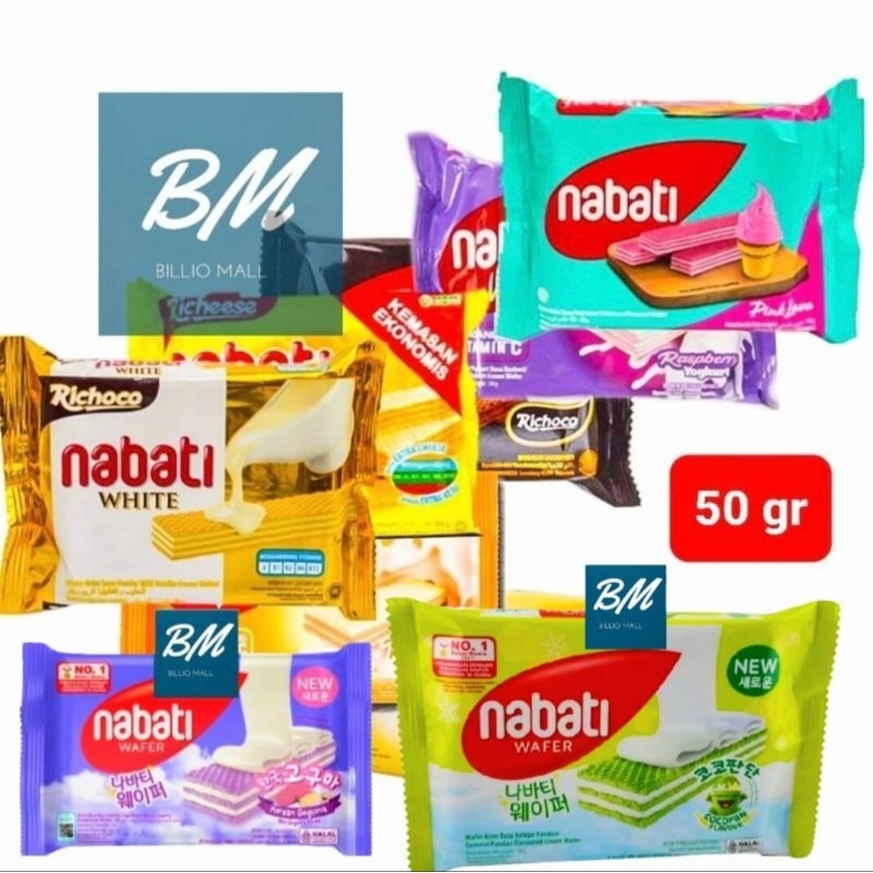 

NABATI Wafer 50 gr All Varian