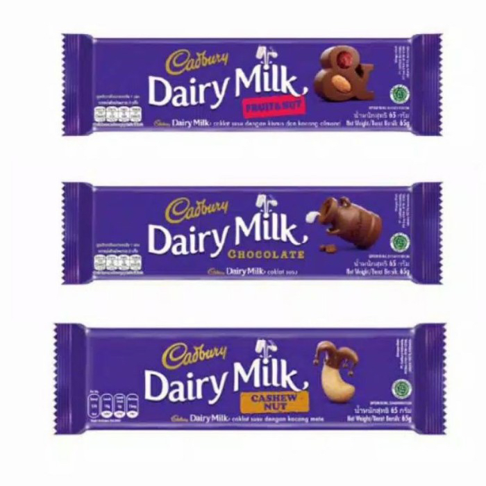 

Cadbury dairy milk chocolate / cashew nut / fruit and nut 90 gram