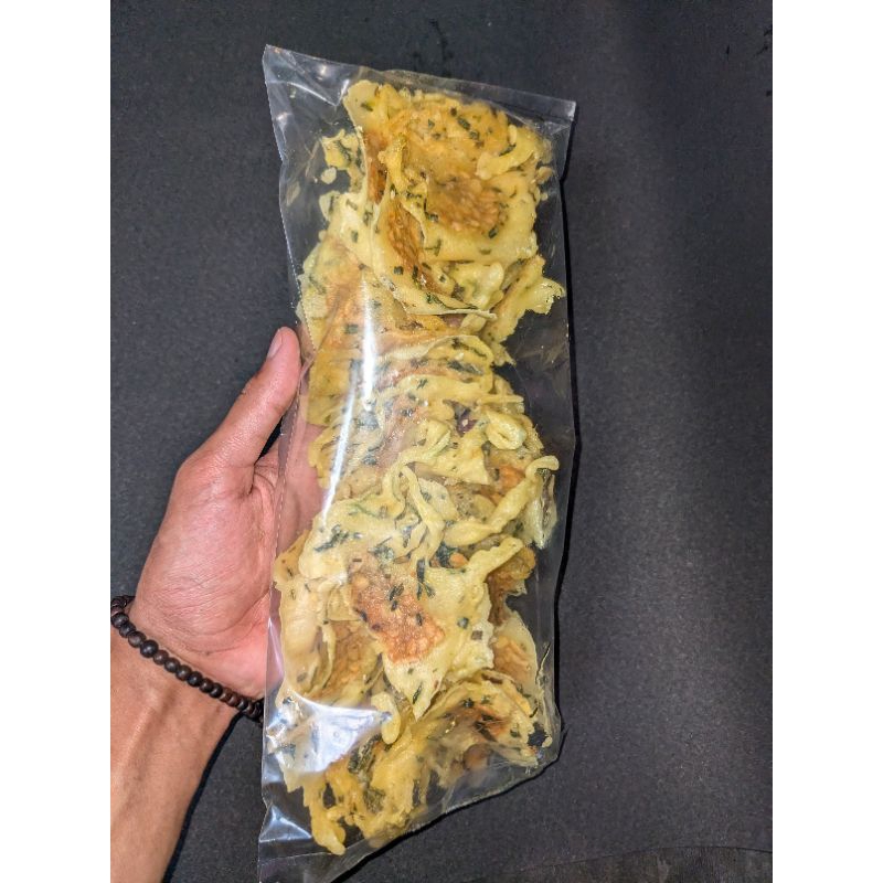 

Petos tempe kemul khas Wonosobo / Keripik tempe Wonosobo / Tempe atos