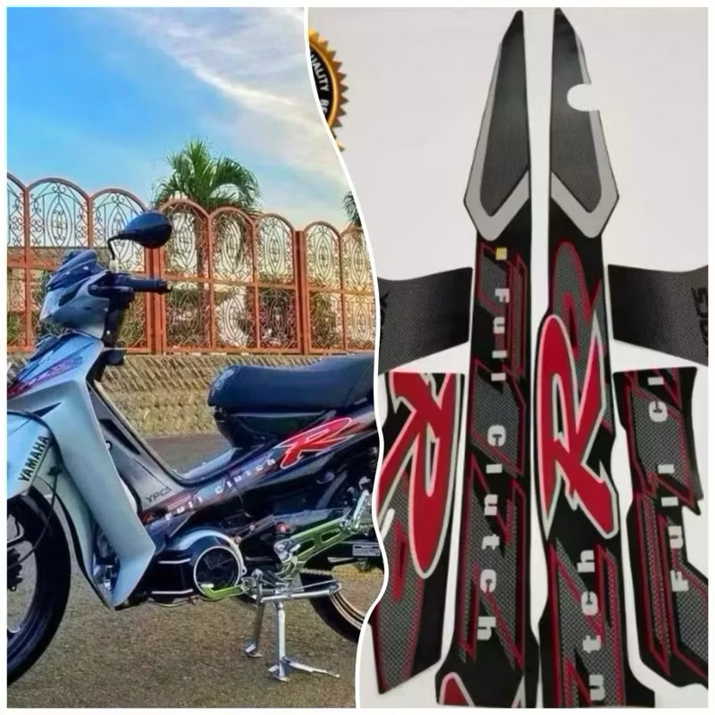 Stiker Striping Lis Les Polet Motor Yamaha F1ZR Fizr 2001 2002
