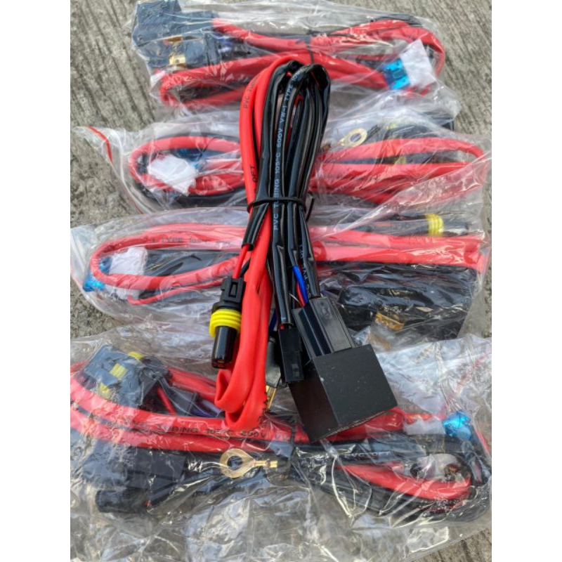(COD) Kabel relay biled set hid projector relay set