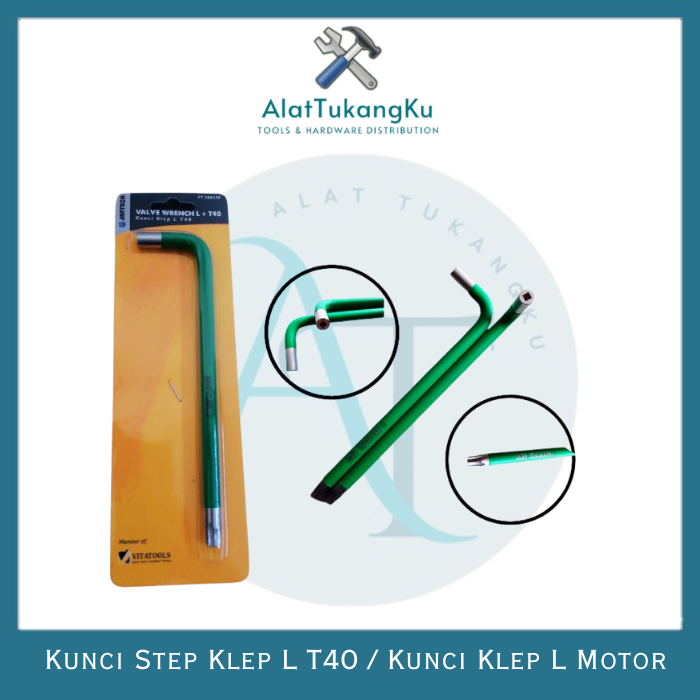 Kunci stel klep Kunci L klep T40 / kunci stel klep motor