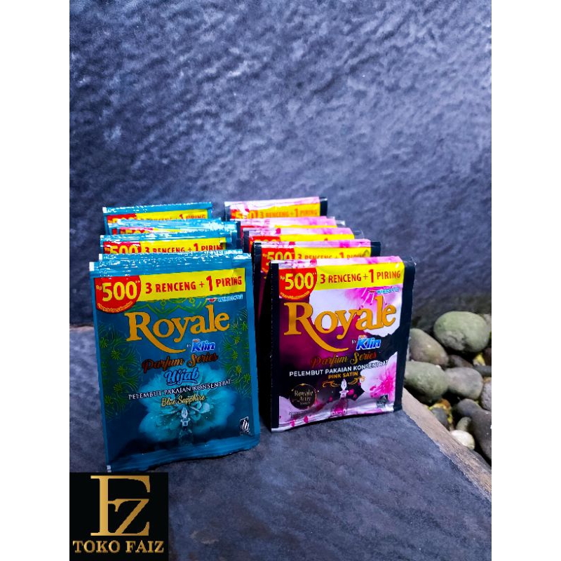 Royale Softener renceng isi 12 sachet