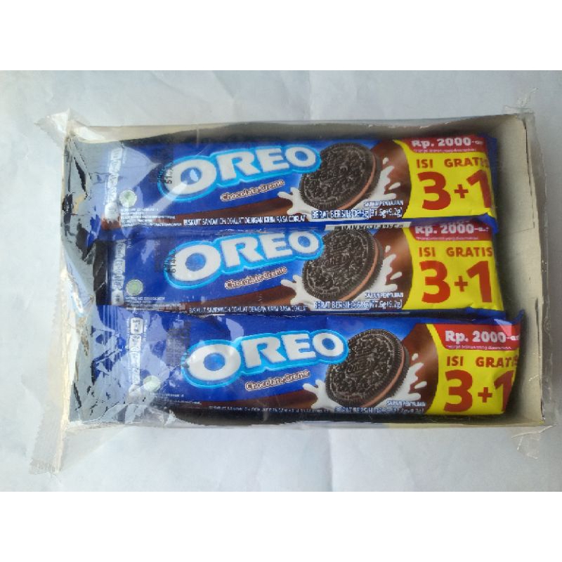 

Biskuit Oreo 12 Sachet @ 36,8g