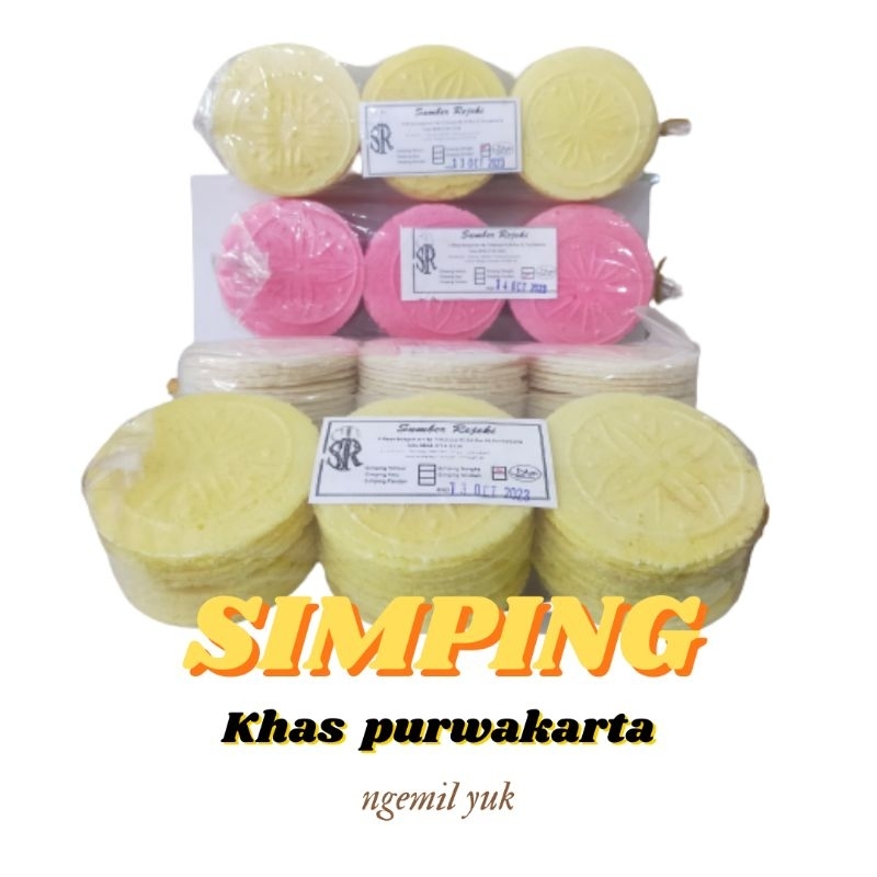 

Simping bakar kencur dan berbagai macam rasa 150Gr khas purwakarta