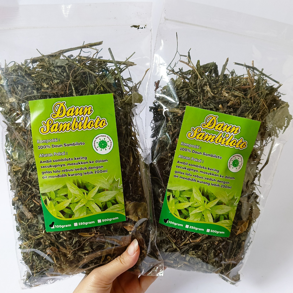 sambiloto herbal kemasan 100g