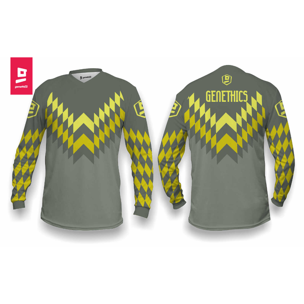 JERSEY SEPEDA DOWNHILL / MTB GENETHICS - JERSEY CUSTOM - DH23-031 - JERSEY DOWNHILL - JERSEY MTB