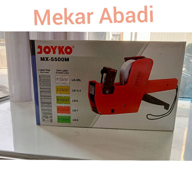 

alat tembakan label joyko 1 line Dan 2 line
