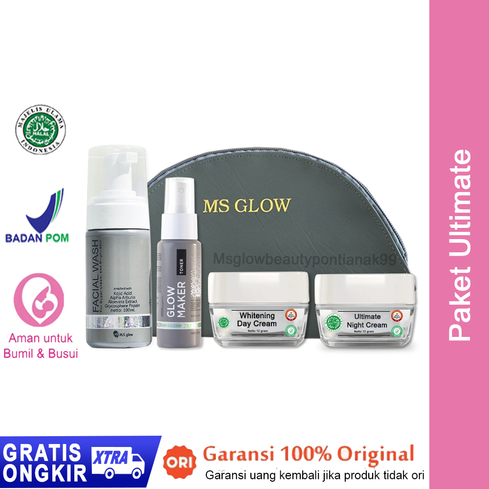 MS GLOW PAKET ULTIMATE | MS GLOW SELLER RESMI | MS GLOW PONTIANAK
