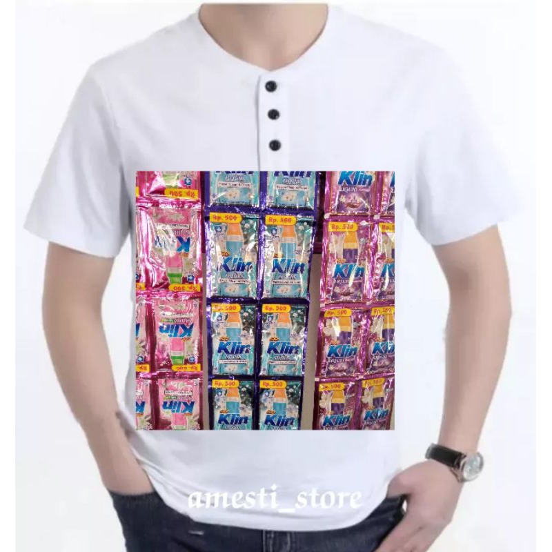 (Baca Deskripsi) Kaos Gambar Soklin Liquid 1 Renceng Isi 24pcs