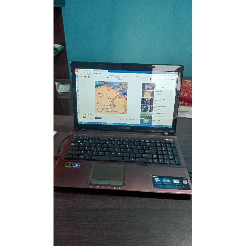 Laptop Asus X53S core i5 Ram 6Gb Hdd 500Gb