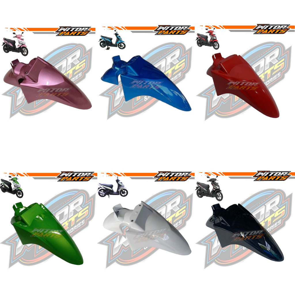 Spakbor Depan Honda Vario 110 Karbu Vario 110  Lama Karbu Vario Cw 110 Karbu 2007 2008 2009 2010 201