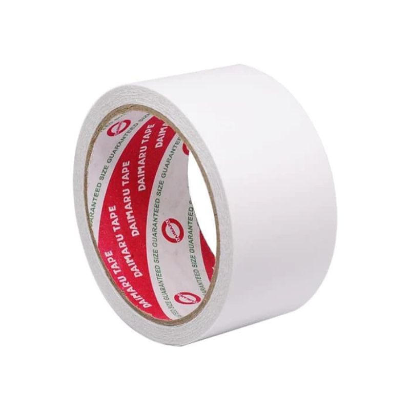 

DAIMARU DOUBLE TAPE PUTIH Besar 48 mm / 2 Inch