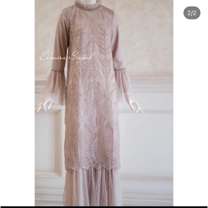 Preloved Lexa Dress in Dove by Elmira Sageef