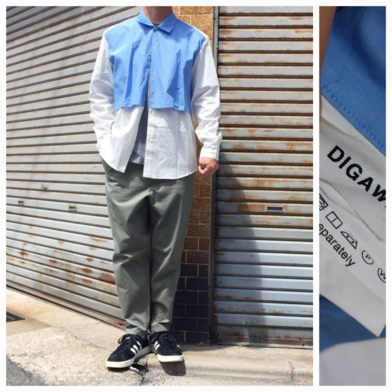 DIGAWEL layered shirt
