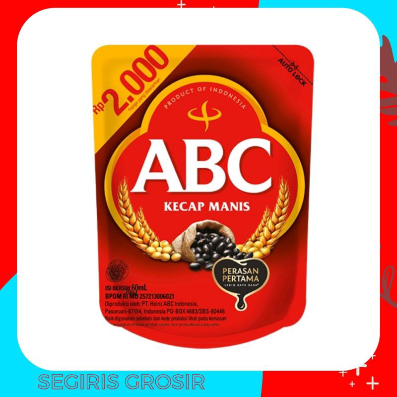 

Abc kecap manis 65ml