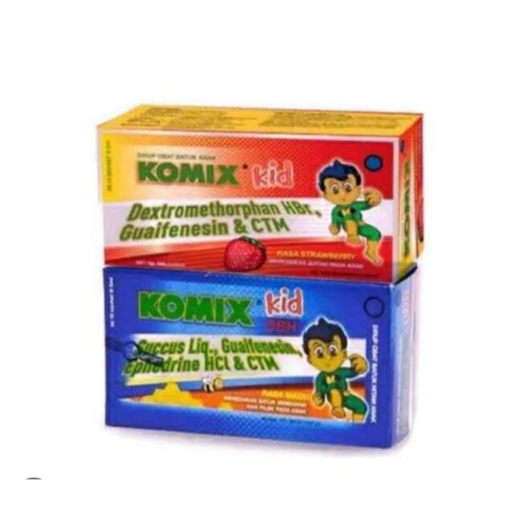 Komix Kid Komix Anak Obat Batuk Anak 1 Box 10 Sachet