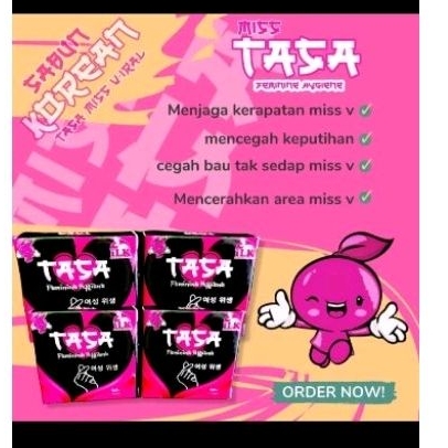 Sabun Tasa 5 in 1 Kemasan baru/Sabun tasa original bpom/sabun miss-V