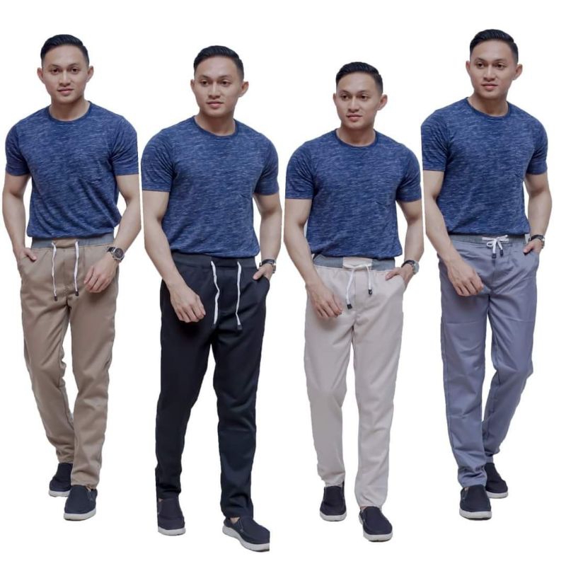 Celana Chino Kolor Panjang Pria Premium Celana Kolor Panjang