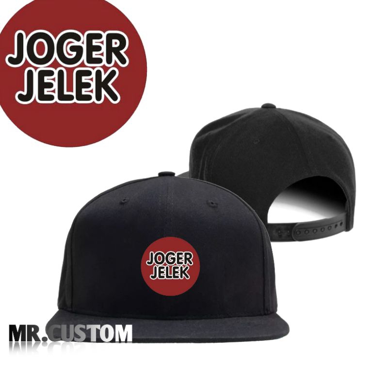 Topi Snapback Premium Joger Bali - Topi Trucker Joger - Topi Jaring Pria Wanita Dewasa