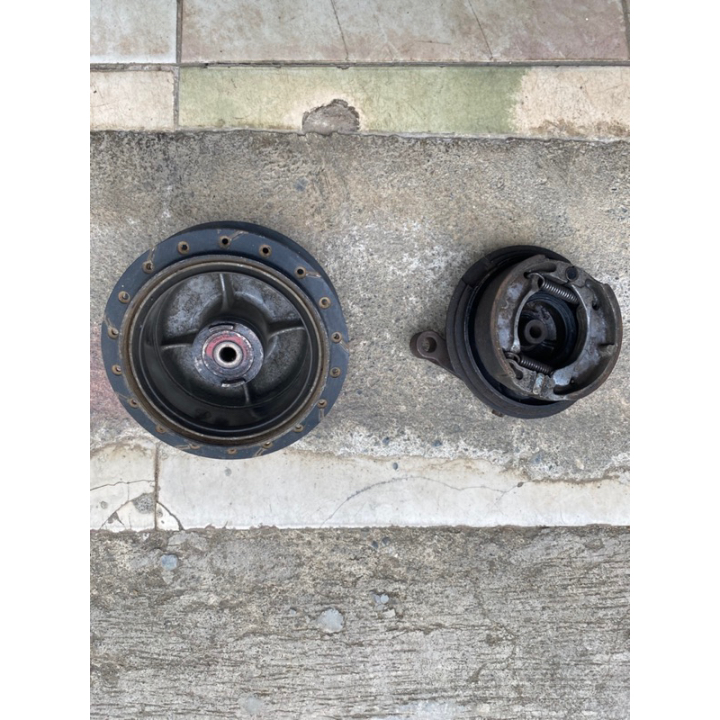 tromol depan original yamaha alfa