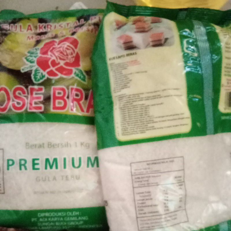 

gula pasir kemasan merk random