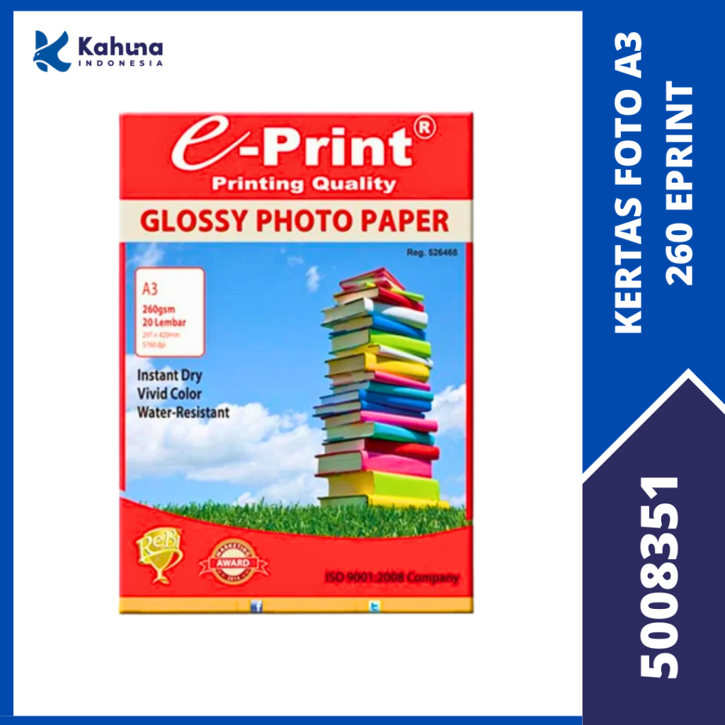 

PAPER / KERTAS FOTO A3 260 EPRINT / 20LBR