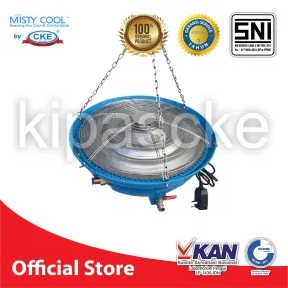 CKE Spray Fan Gantung SPB-GZ380A-NO Kipas Angin Uap Blower Embun