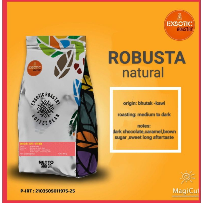 

kopi robusta bhutak Kawi 300gr speciality fine