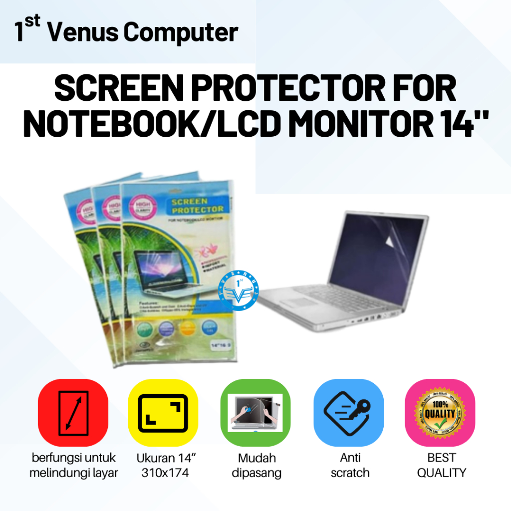 SCREEN PROTECTOR 14" / SCREEN PROTECTOR LAPTOP 14" / ANTI GORES NOTEBOOK 15.6 INCH / GAD24-SCR