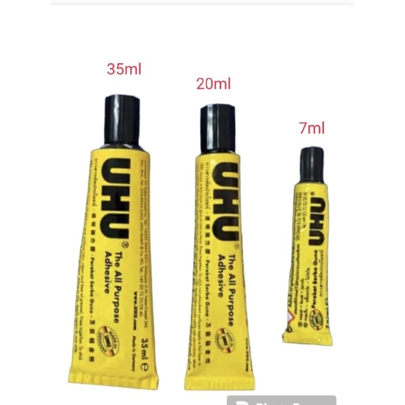 

Lem UHU cair 7ml,20ml,35ml /perekat lem uhu serba guna