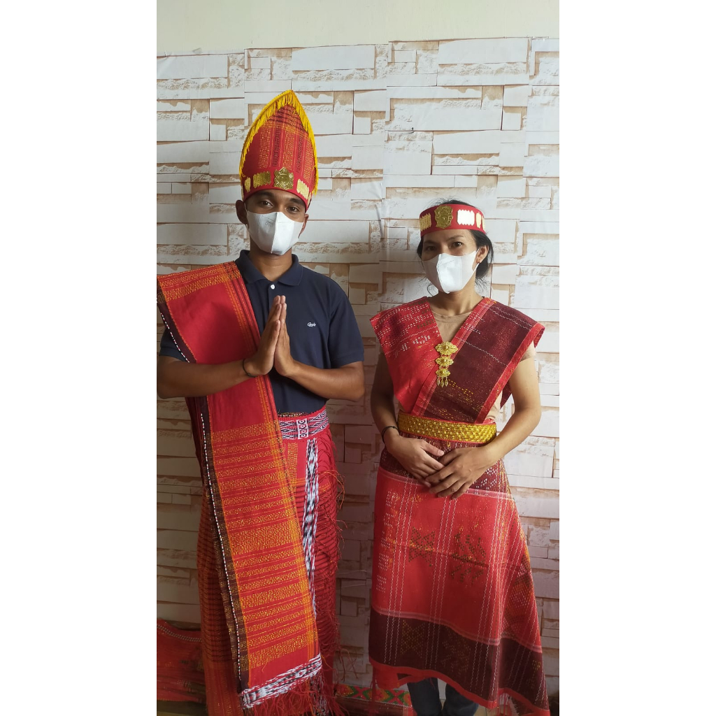 kly Paket Baju Adat Batak - Paket Ulos Batak Couple Prawed / Prawedding - Paket Pesta Batak