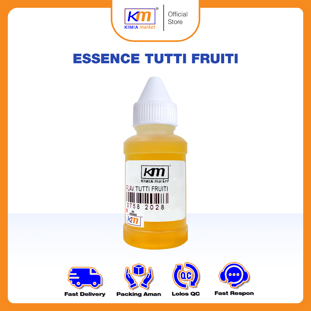 

Essence Makanan/Minuman TOVA flavor Tutti Fruiti 50ml / Perisa Makanan / Penambah Aroma Cair / Perisa Cair Tutti Fruiti/ Essen Tutti Fruiti Makanan/Minuman