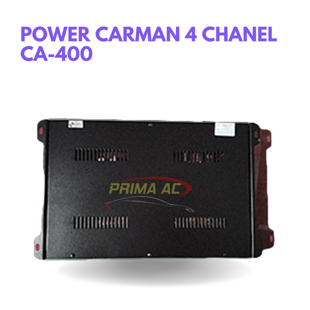 POWER CARMAN 4 CHANEL CA-400 AUDIO MOBIL POWER AMPLIFIER CARMAN CA 400 HIJAU TOSCA