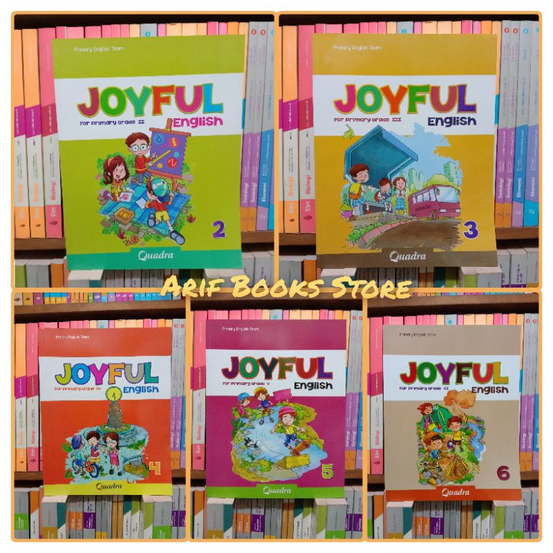 BUKU JOYFUL ENGLISH SD KELAS 2,3,4,5,dan 6. BAHASA Inggris