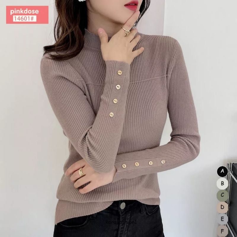 INARA MANSET RAJUT PREMIUM PINKDOSE BUSUI FRIENDLY & NON BUSUI