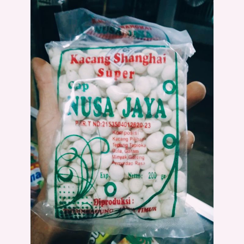 

Kacang shanghai super Cap Nusa Jaya 200 grm