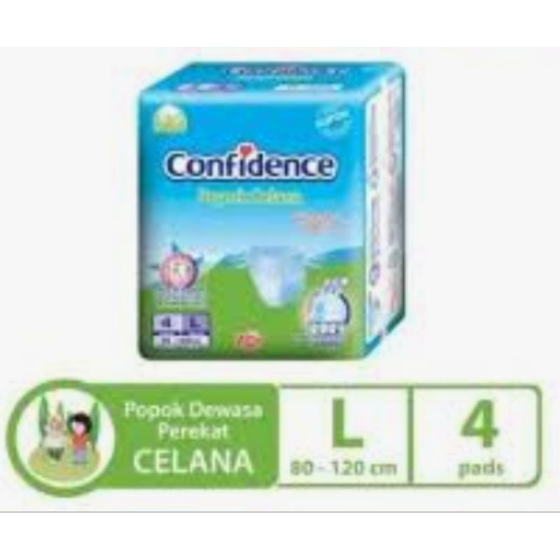 CONFIDENCE POPOK DEWASA CELANA L4