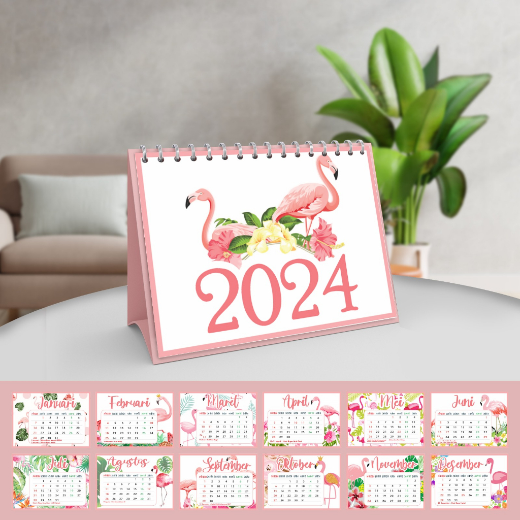 

PSC Decor Kalender Meja Duduk Tahun 2024 Tema Aesthetic Dekorasi Ruangan Rumah Hiasan Pajangan Tropikal Shabby Murble