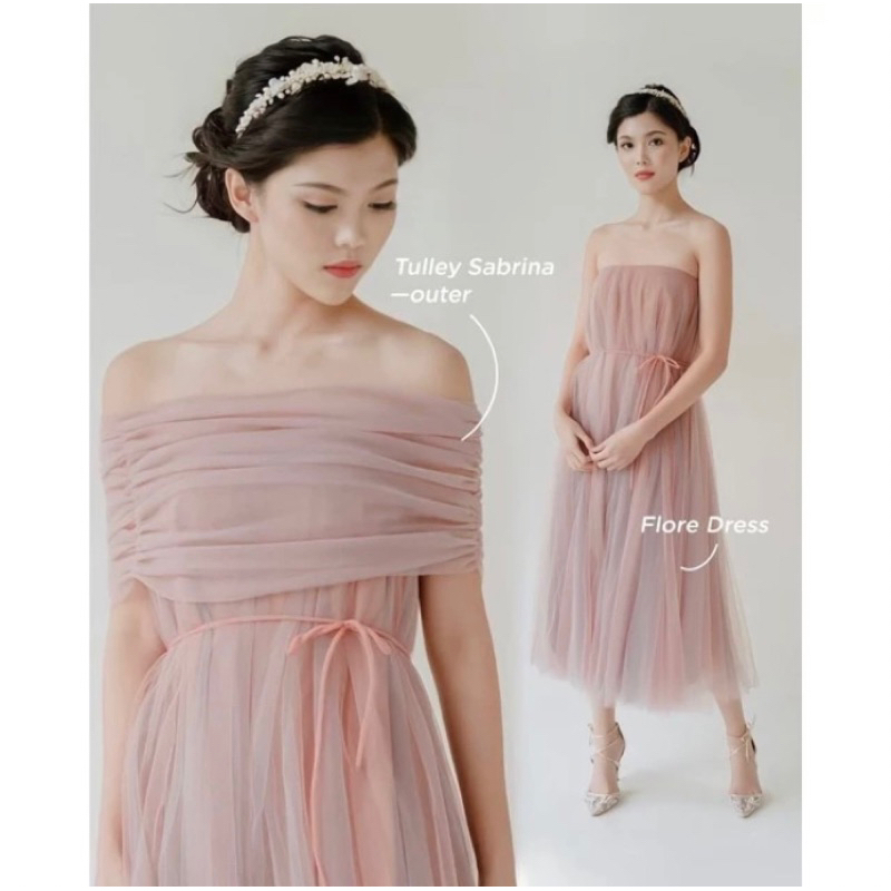 Jolie Outer Tulle XS / outer tulle / outer dress / outer jolie clothing / outer