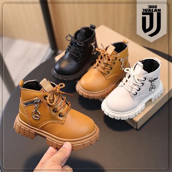 Sepatu Boots Fashion Anak Laki Laki Perempuan Tali Resleting / Sepatu Boots Tali Anak usia 1 2 3 4 5