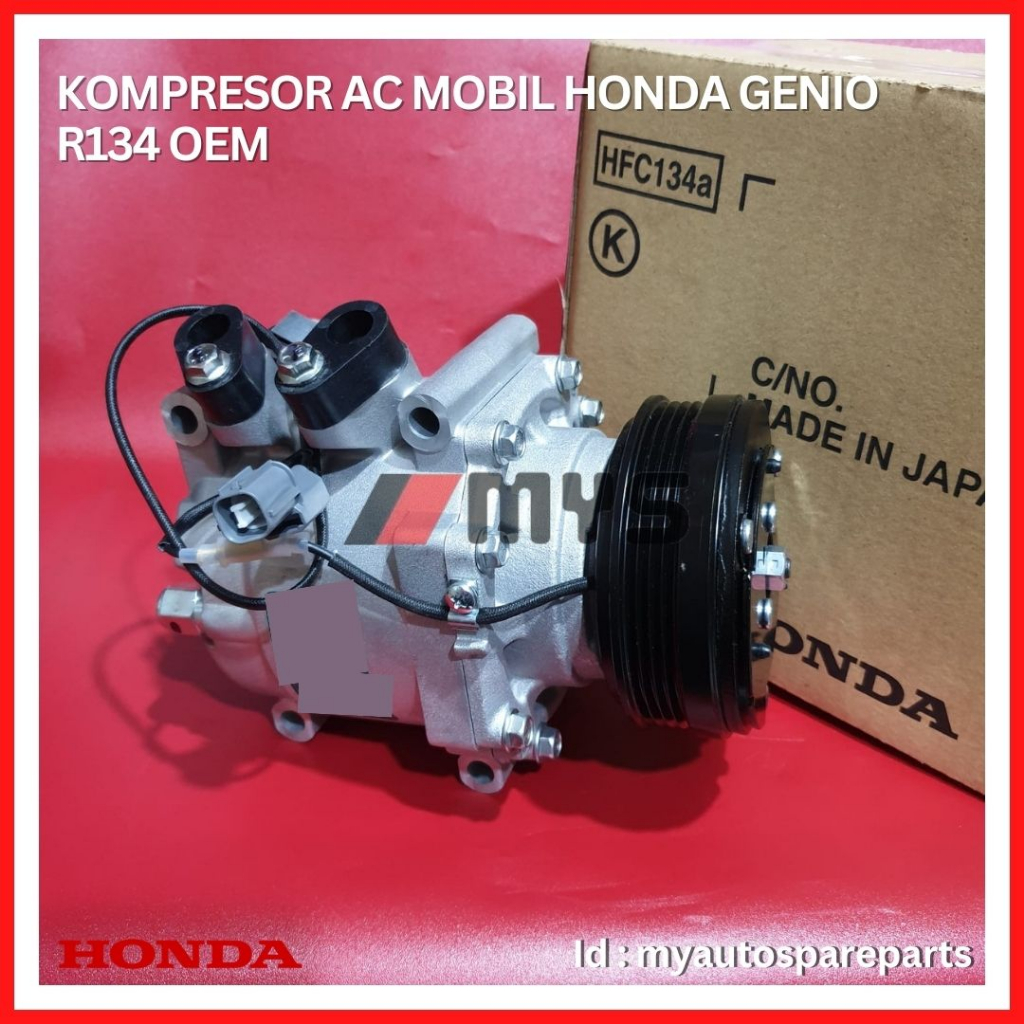 COMPRESSOR AC Mobil HONDA Genio R134 KOMPRESOR GENIO OEM HONDA