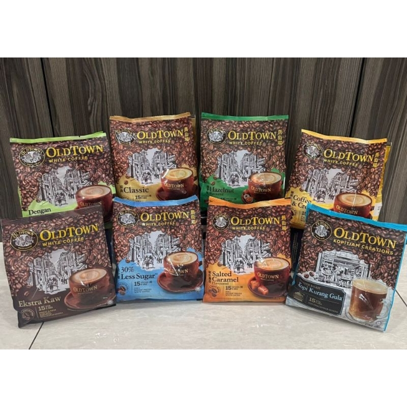 

OLD TOWN WHITE COFFEE ALL Varian/ Kopi pracampur