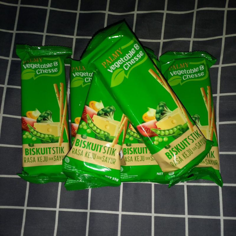 

Palmy Biskuit Stik Rasa Keju & Sayur 55gr