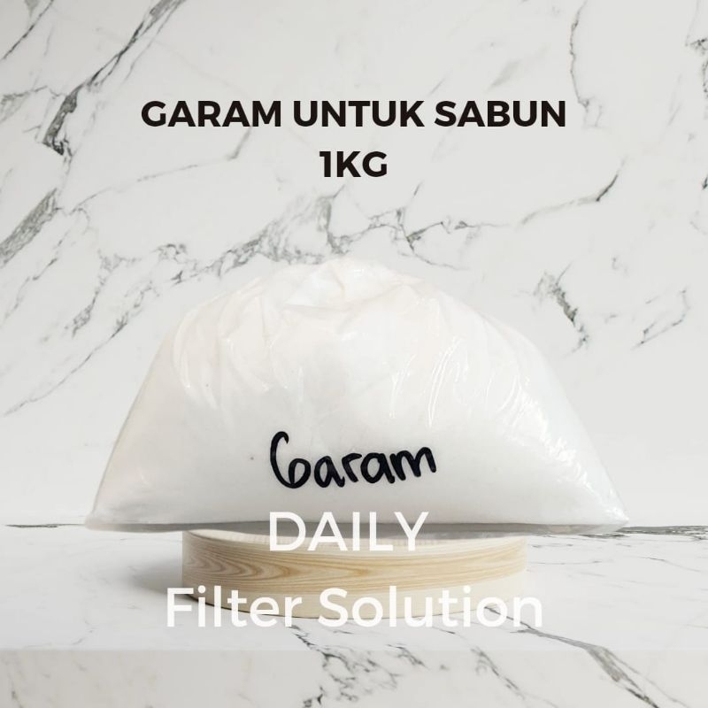 

Garam Halus 1 kg ( Untuk Sabun )
