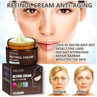 ORIGINAL EELHOE 100% RETINOL CREAM KRIM WAJAH RETINOL ANTI PENUAAN ANTI KERIPUT MEMUTIHKAN DAN MENGE