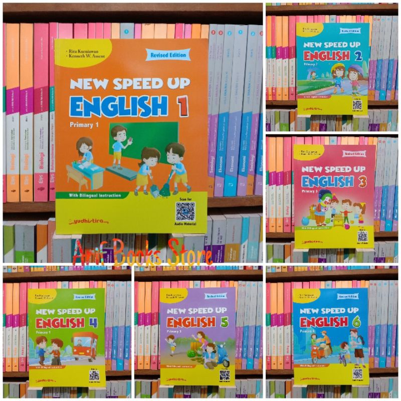 BUKU NEW SPEED UP ENGLISH SD/MI KELAS 1, 2, 3, 4, 5, dan 6 Yudhistira