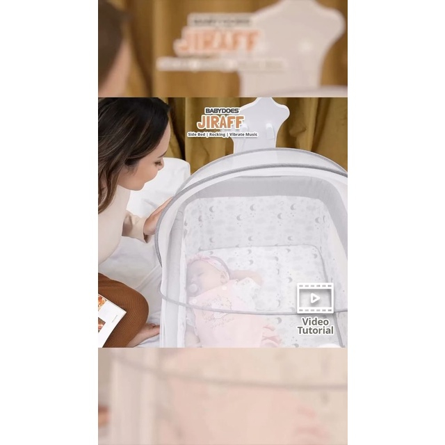 YZ5 Box BabyDoes Side Bed Jiraff / Box Babydoes Jiraff / Tempat Tidur Bayi 16461