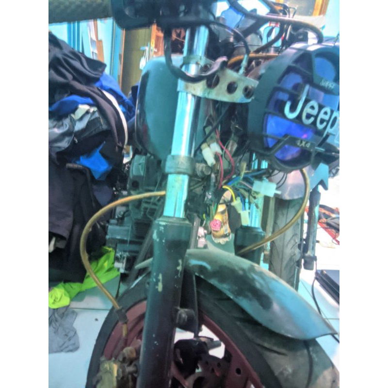 shock depan scorpio ori copotan